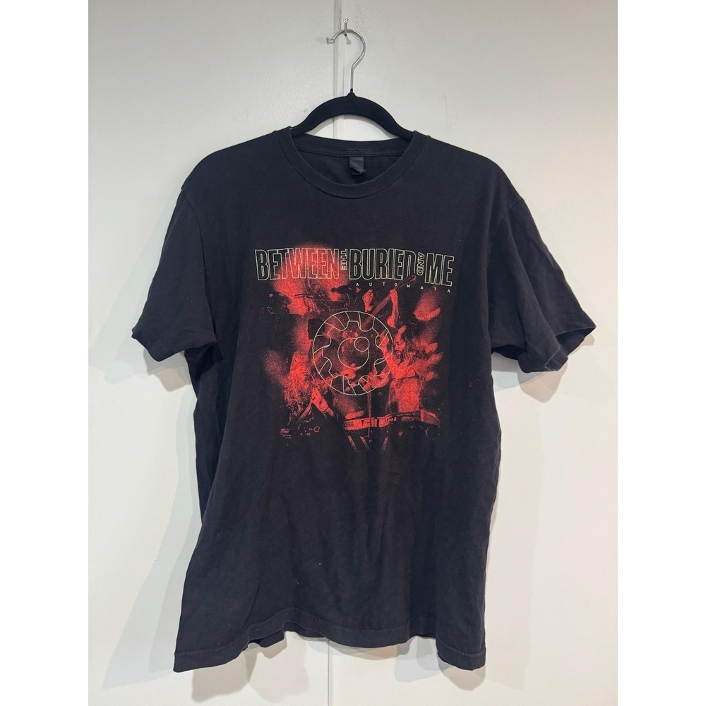 Between The Buried And Me Shirt Mens Large Black Tultex Automata Tour T-Shirt